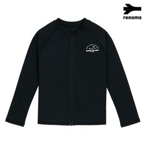 [레노마수영복] 아동 공용 집업 래쉬가드 KS2D903_BK