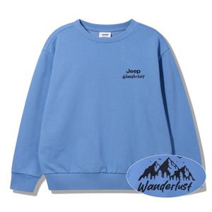 [지프] 원더러스트 루즈핏 맨투맨 (JQ3TSU893SB)