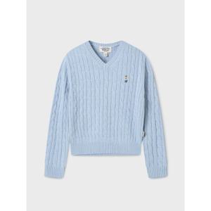 [후아유] Steve Cable V-Neck Pull over WHKAF4912F