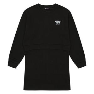 [소이]여아 기모 레이어드 베어 원피스 21W5851_BK