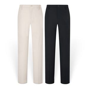 [헤지스][25FW][2컬러 택1] 남성 솔리드 스트레치 밴딩팬츠 HZPA5C402