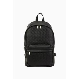 [캘빈클라인 진]남성 엠보스드 엠블럼 라운드 백팩 4D3202G-UB1