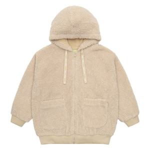 [에꼴리에]여아 포켓 양털 후드 점퍼 21R0152_BE