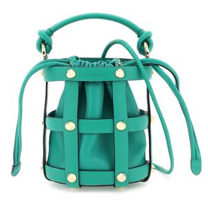 26 SS 페라가모 케이지 Cage 스몰 터콰이즈 탑핸들 숄더백 2114880757947