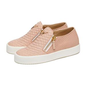 [꼬르소밀라노]쥬세페자노티 여성 뱀피 핑크 슬립온 RS7006 ROSA