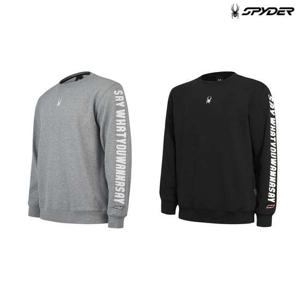 [스파이더] 공용 SWUWS 슬리브 자수 맨투맨 티셔츠 SPHFCNRL346U