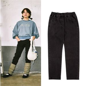 [블루테일] 스키니 블랙 데님 팬츠 AYA2PT01BK