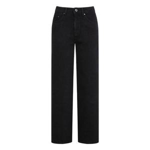 헤지스 여성 24FW 가격인하스테디셀러기모세미와이드 다크그레이 에센셜 데님 팬츠 WSPA4D983G3