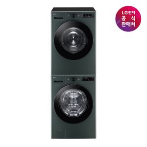 [LG전자공식판매처] LG 트롬 세트모델 FG21GN+RG19GN (드럼세탁기+건조기)