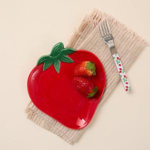 [모던하우스] 베리가든 딸기형태 접시 L18.3