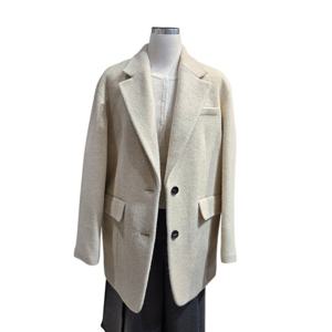 [쥬크]울 블렌디드 코쿤핏 코트   Z254MSG005