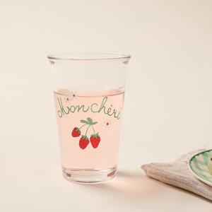 [모던하우스] 베리가든 유리 주스컵 350ml