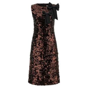 가니 미디 원피스 A1030202ZWX Brown