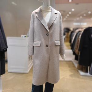 [숲]등판 구스 싱글 투버튼 핸드메이드코트(SBBHC3M)