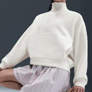 나이키긴팔티 HQS HQ8189-133 24.7 임파서블리소프트 드라이 핏 오버사이즈 하프집 탑 W