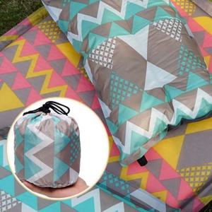 AUTOMATIC 자동충전 에어베개 (색상랜덤) 캠핑 낚시 등산 에스닉 고탄성 감성캠핑 캠핑베개