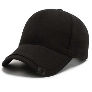 남녀 깔끔한 이중 캡 무지 볼캡 모자 심플 야구모자