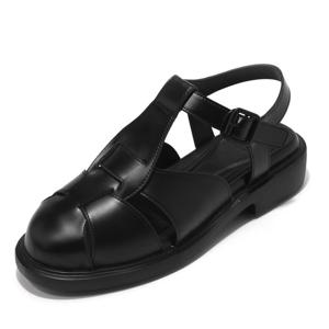 [세라] 여성화 컴포트 데일리 스트랩 샌들 C24S004 블랙 3.5CM
