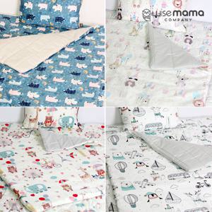 와이즈마마 유아 순면 차렵이불 분리형 낮잠이불 단품