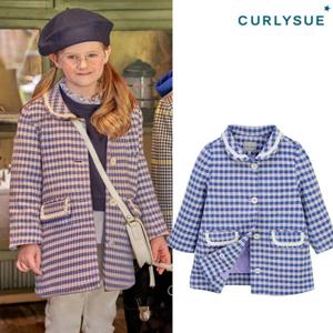 [컬리수] 라벤더 트윌체크코트 CPS1GACO01 [봄]