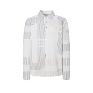 [닥스] 25FW PREMIUM 남성 전판 시즌패턴 긴팔 카라티 DGTS5C631OW