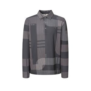 [닥스] 25FW PREMIUM 남성 전판 시즌패턴 긴팔 카라티 DGTS5C631CG