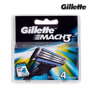 [땡큐온]질레트 마하3 면도날 4개입 x1개 3중면도날