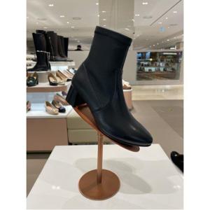 [탠디] 여성 소가죽 스판 앵클부츠 723713 K040 블랙 굽 5cm