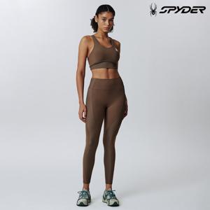[스파이더] 여성 퍼포먼스 골지 기모 레깅스 SPIFCNFL251WBRW