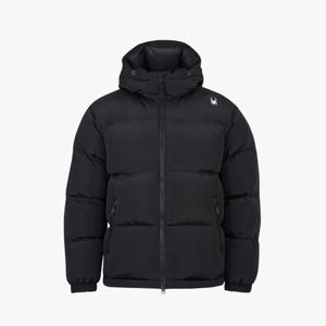 [스파이더] 공용 립스탑 후드 다운 점퍼 SPIWCNDJ301UBLK