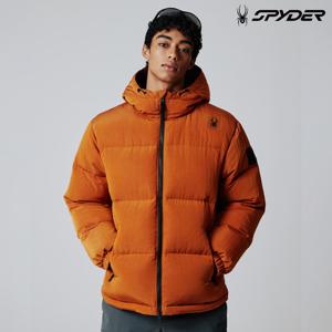 [스파이더] 공용 립스탑 후드 다운 점퍼 SPIWCNDJ301UORG