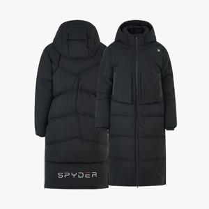 [스파이더] 여성 헥센 구스 다운 롱 자켓 SPIWCNDJ354WBLK