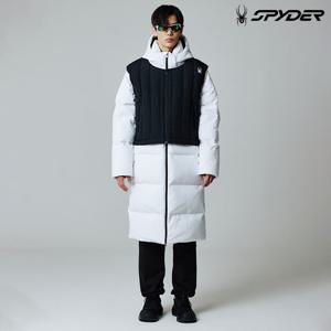 [스파이더] 남성 레이어드 다운 베스트 SPIWCNDV302MBLK