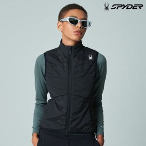 [스파이더] 여성 러닝 씬 다운 베스트 SPIWCNDV281WBLK