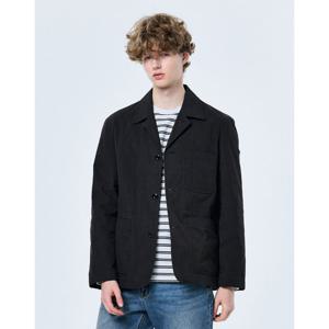 헤지스 남성 25SS 챠콜 패딩 자켓 HZJA5A262CG