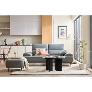 [자코모]소네트 스윙 3인 피아나 이태리 통가죽 소파+스툴+쿠션1개