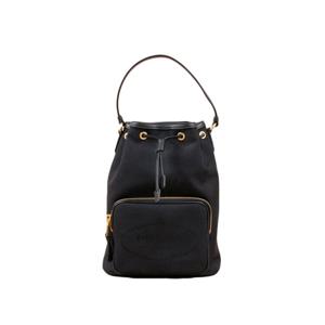 (명품) 프라다 자카드 버킷백 라지 블랙 1BH097