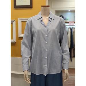 BCBG 세이브존01 쿨 스트라이프 블라우스 B5B4B482