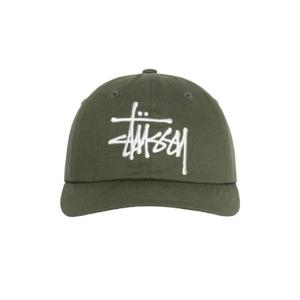 스투시 로우 프로파일 빅 베이직 스냅백 모스 1311144