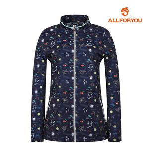 [올포유] 여성 파크골프 패턴 점퍼 AWJUM3461-915
