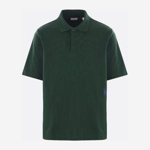 버버리 다크 그린 코튼 피케 폴로 셔츠 8083601 B8636
