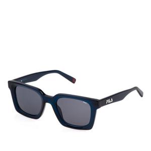 휠라 샤이니 트랜스페어런트 블루 스모크 렌즈 선글라스 SFI897