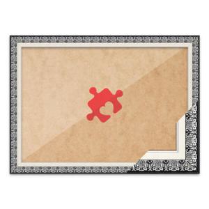 아트박스/퍼즐사랑 퍼즐액자 50x75 고급형 매트블랙