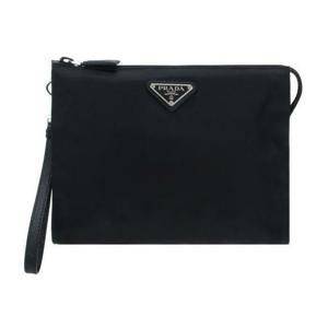 (명품) 프라다 리나일론 및 가죽 파우치 2NE789