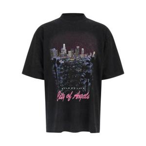 발렌시아가 반팔 티셔츠 764235TSVR21041 Black