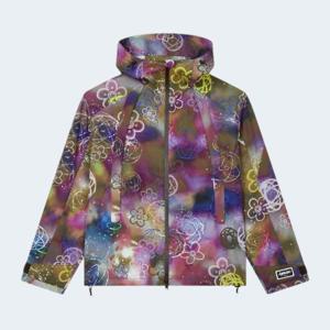 겐조 컬러풀 플로럴 패턴 후드 집업 FF65BL1779ND 50