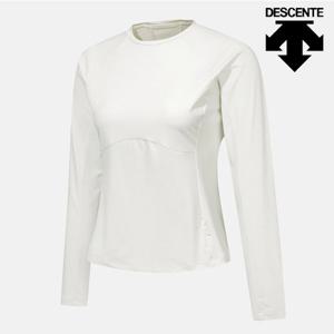 [데상트]데상트 여성 베이직 긴팔 티셔츠 SP312TTL81IVY0 긴팔티