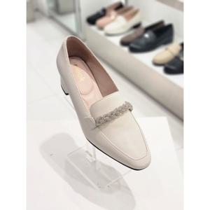 [무크] 여성 크리스탈 꼬임 세미 로퍼 4cm 422108QQ