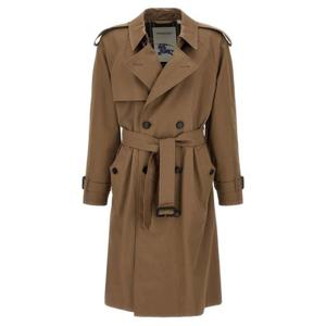 버버리 롱 개버딘 체스트우드 트렌치코트 8113612CLAYBROWN