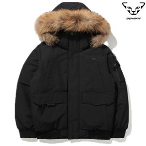 다이나핏 공용 스노우 레오 세미오버핏 봄버 덕다운 패딩 점퍼 11UW22502Z1